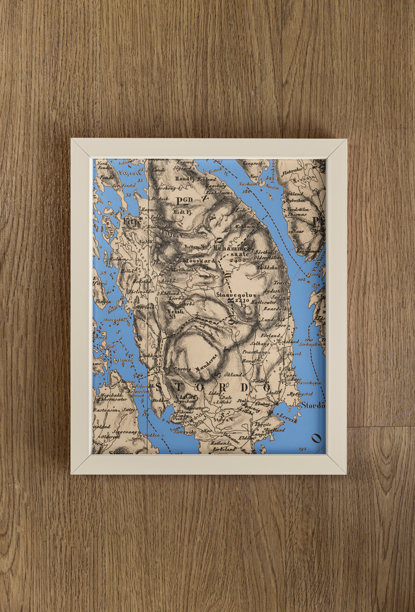 Old Norwegian Maps Collection - Limited Edition