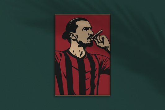 "Goodbye, Milan" - Zlatan Art