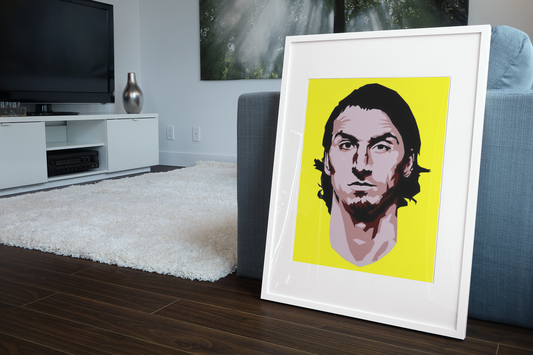 Football Art Yellow
