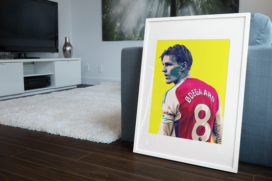 Football Art Yellow