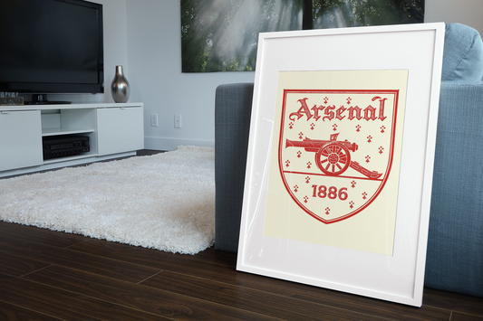 Arsenal Classic Crest Art