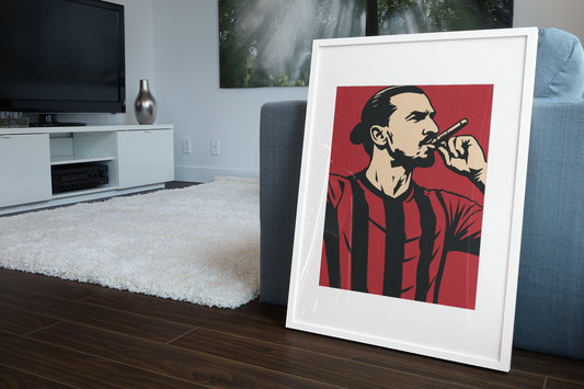 "Goodbye, Milan" - Zlatan Art